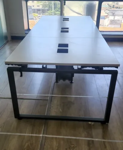 Mesa multifuncional 6 estações de trabalho