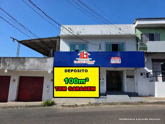 Depósito Comercial 100m² com 2 Salas e Vaga para Carga e Descarga no Alvorada