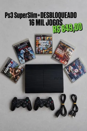 Ps3 SUPER SLIM - 500Gb
