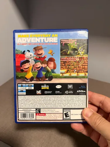 RARIDADE NO PS4 - SNOOPY GRAND ADVENTURE (MÍDIA FÍSICA)