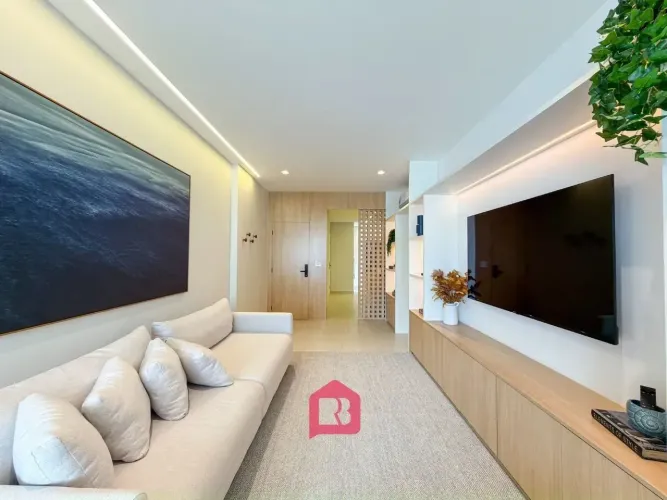 Apartamento todo mobiliado 3 quartos na Praia da Costa - Vila Velha - ES