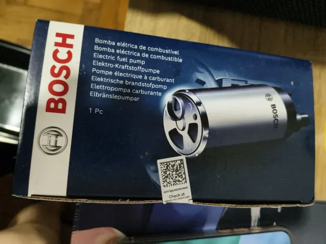 Refil Bomba Elétrica de Combustível Bosch FOOOTE159A - Para Veículos Flex