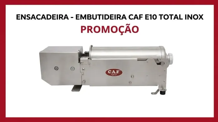 Ensacadeira E-10 CAF inox nova