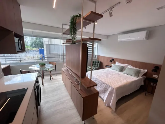 Apartamento com 1 dormitório para alugar, 32 m² por R$ 4.050/mês - Butantã - São Paulo/SP