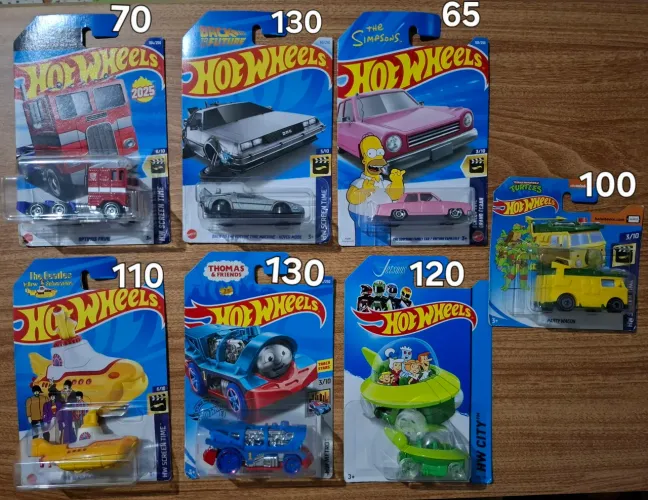 Hot Wheels Tematicos! (Reliquias)