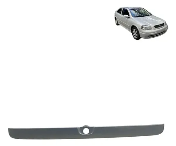 Moldura Friso Porta Malas Tampa Traseira Chevrolet Astra Cinza