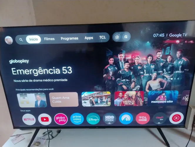 Smart tv tcl 50 polegadas