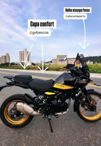 Vendo MOTO HIMALAIA 450C impecável