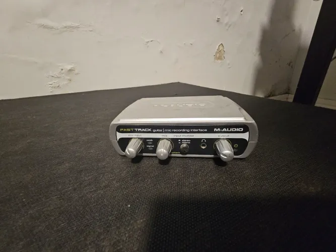 Interface áudio M-audio Fast Track