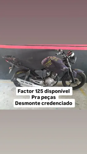 VENDA DE PEÇAS FACTOR 125