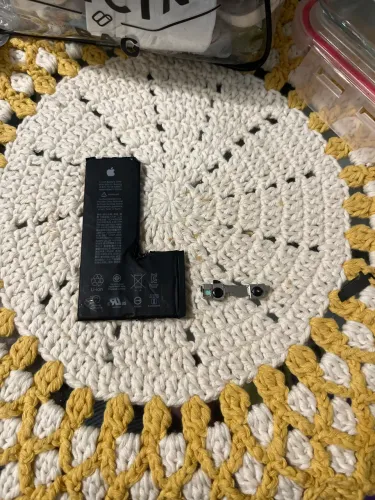 Bateria e câmera frontal para iPhone XS