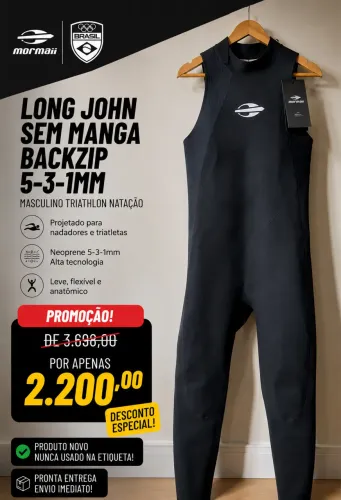 Roupa de borracha natação e triathlon Mormaii