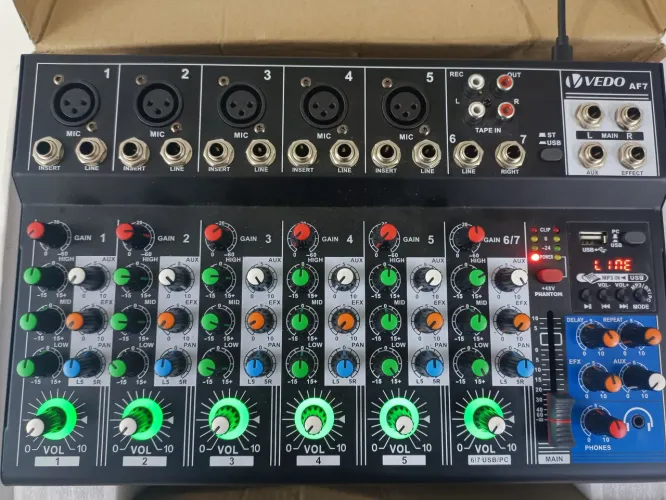 Mesa de som Teyun AF7