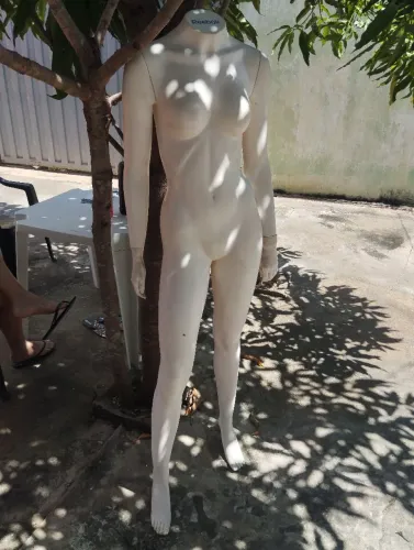 Araras mais um Manequim Feminino 