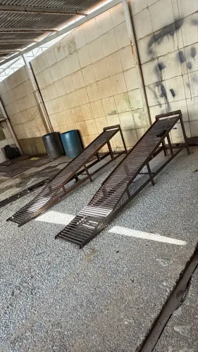 Rampa de ferro para Lavajato
