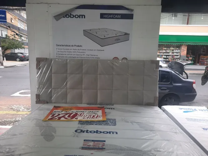 Painel para cama tecido em.linho