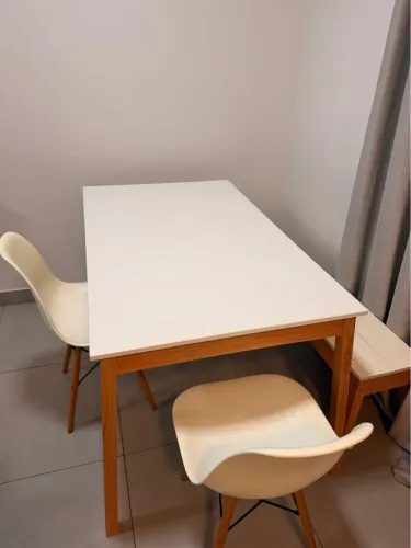 Mesa de Jantar Tok&Stok + 2 Cadeiras + Banco | Excelente Estado