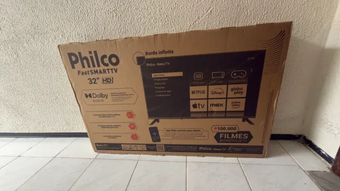 Smart tv 32 Philco lacrado com nota e garantia 