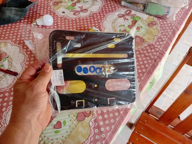Suporte  para placa da motocicleta 