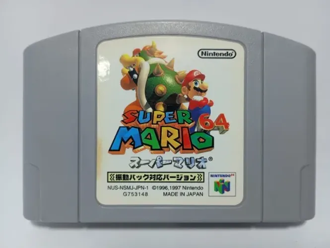 Super Mario 64 N64 Nintendo Ultra 64 Original Japonês
