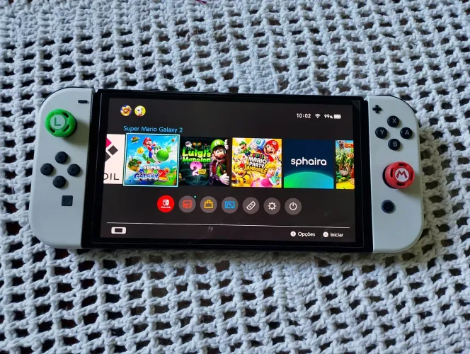 NINTENDO SWITCH OLED DESBLOQUEADO