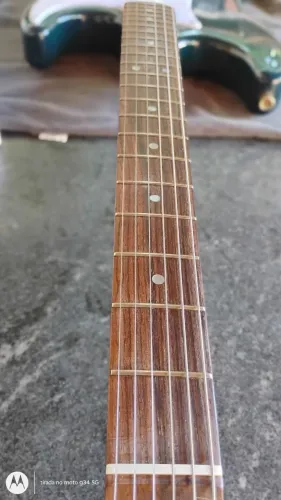 Guitarra Stratocaster verde esmeralda Ano 1996