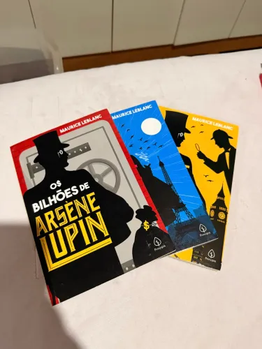 Livros, coleção arsene lupin 
