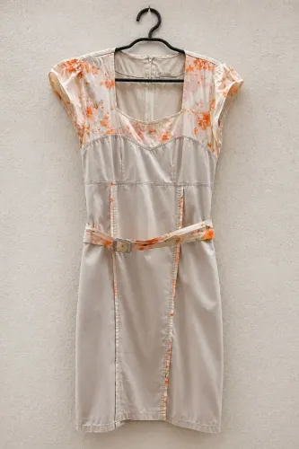 Vestido tubinho algodão Kauly.