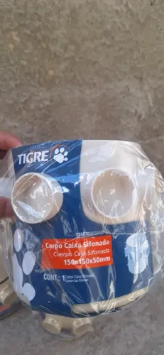 TIGRE CORPO CAIXA SIFONADA 150X150X50 MM 5Unidades