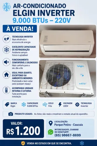 Ar Condicionado Elgin