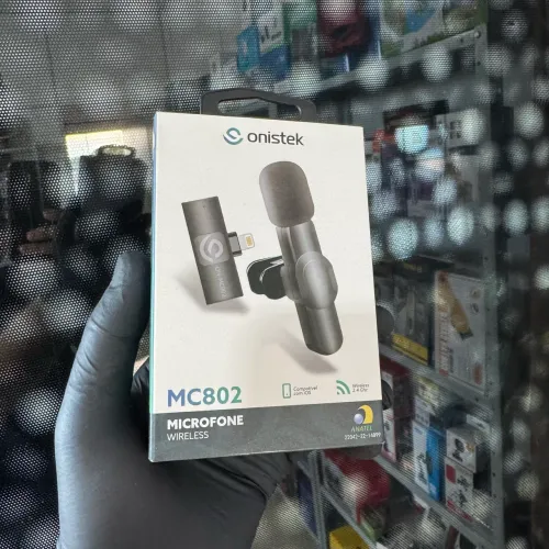 Microfone de lapela sem fio tipo c