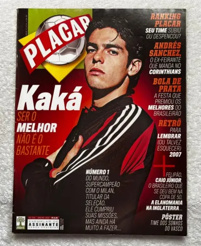 Revista Placar Edição 1314 - Janeiro 2008