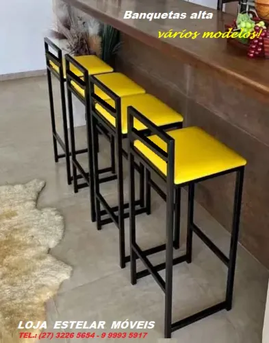 Cadeiras alta