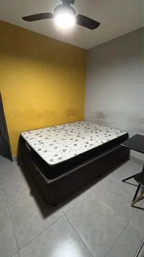 Box + colchão ortopédico