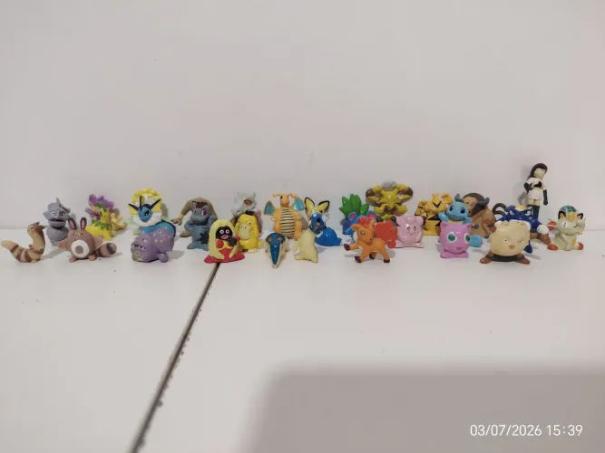 Lote Miniaturas Pokemon Guaraná Anos 90.