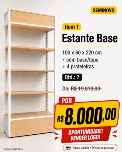 Estante base