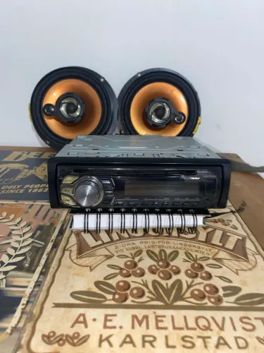 Som automotivo Pioneer + Bravox - Kit completo