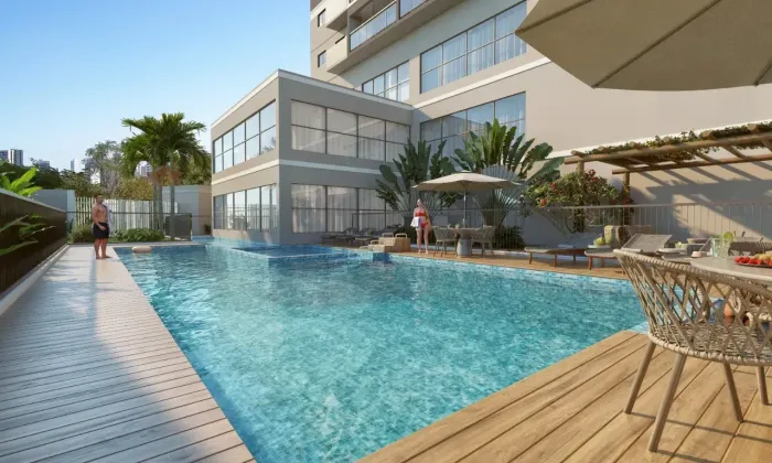 GG - Boa Vista Boulevard/ 3 Quartos (1 Suíte)/ Lazer Completo/ 73m²/ Soledade, Recife - PE