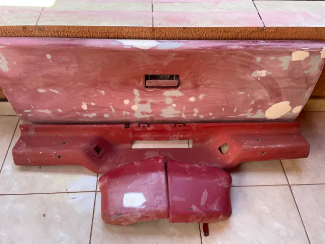 Tampa traseira S10 
