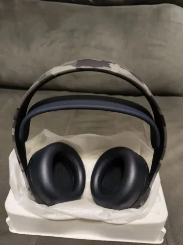 ? Headset Sem Fio Pulse 3D Ps5 Ps4 Gamer Playstation edição camuflada novo sem uso!