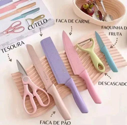 Faca de cozinha para frutas e carne