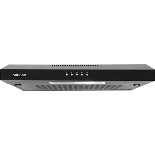Depurador de ar Sugar Slim 60cm 3 velocidades Preto 220V