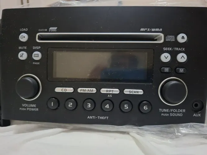 NOVO Rádio som Mp3, auxiliar Suzuki Grand  Vitara Original 
