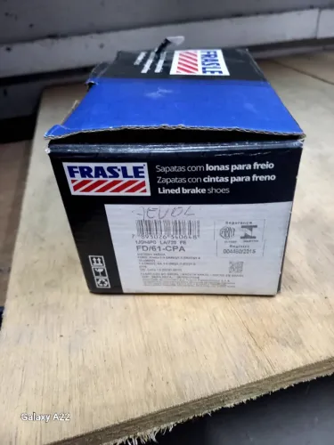 Sapatas de freios traseira Ford ka 2001/2014 / PRISMA/ CELTA 