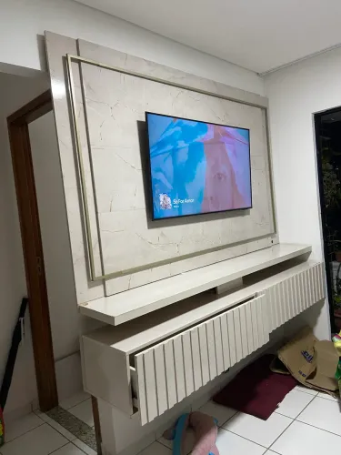 Painel para Tv com rack