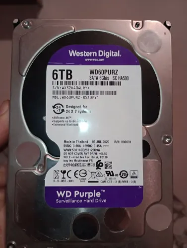 Hd 6tb western semi-novo