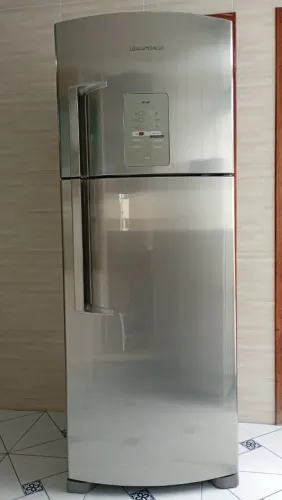 Geladeira Brastemp ative inox. 430 litros 