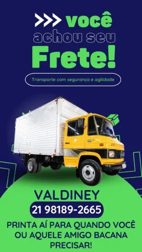 Fretes e mudanças partir de 250