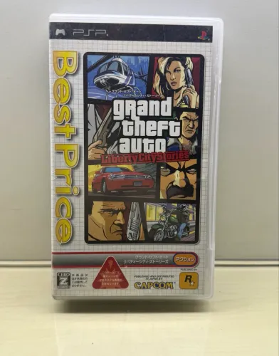 GTA Liberty City Stories PSP Com Caixa e Manual - UMD