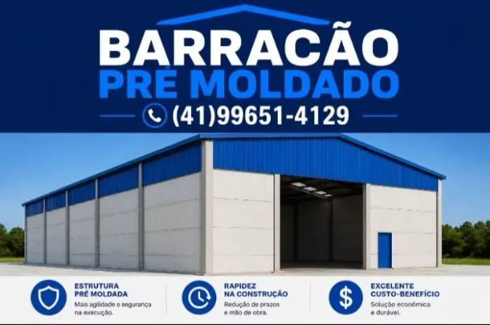 Pilares vigas estrutura Metálica Direto fábrica galpões Pré fabricados Barracão pré